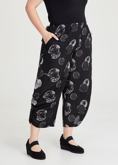 Aladdin Jacquard Spot Pant,  Plus Size Aladdin Jacquard Spot Pant