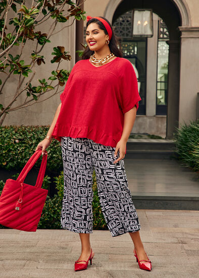 Natural Absolute Satin Pant,  Plus Size Natural Absolute Satin Pant