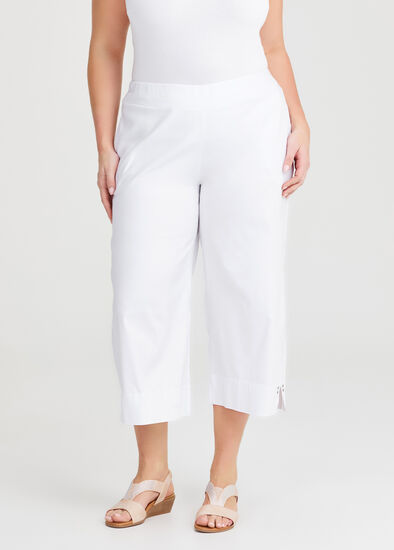 Director Wide Crop Pant,  Plus Size Director Wide Crop Pant
