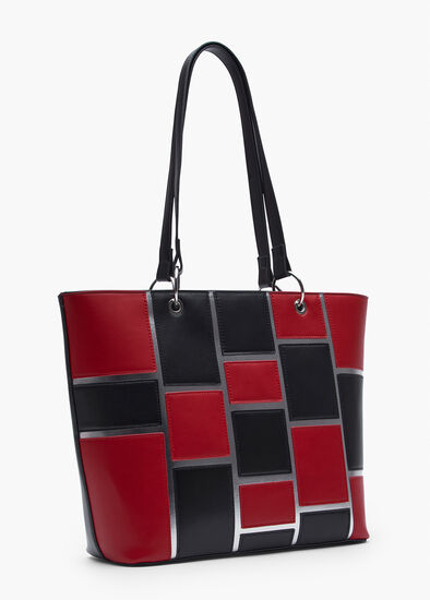 Multi Tile Tote Bag