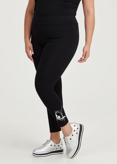 Ponte Essential Legging,  Plus Size Ponte Essential Legging