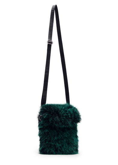 Faux Fur Mini Crossbody