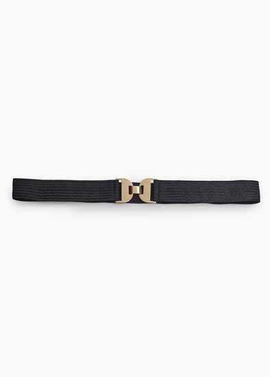 Gold Clip Stretch Belt