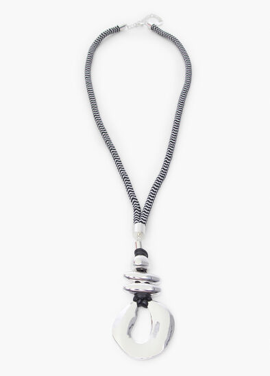 Long Multi Rope Gong Necklace