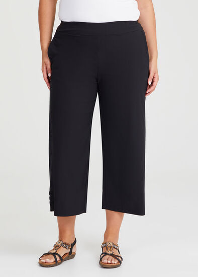 Bamboo Trapeze Solace Crop Pant,  Plus Size Bamboo Trapeze Solace Crop Pant