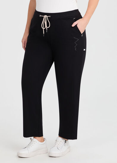Ponte Celia Stitch Detail Pant,  Plus Size Ponte Celia Stitch Detail Pant